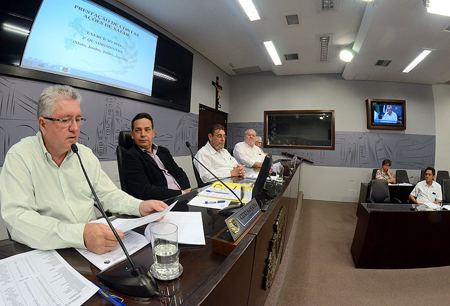 Saúde presta contas do segundo quadrimestre