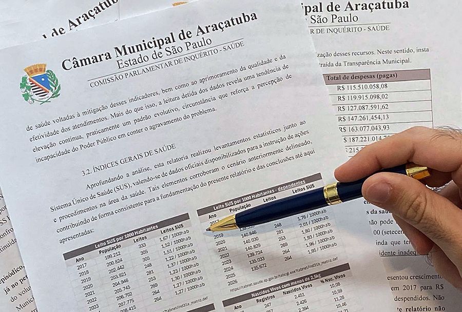 CPI da Saúde: relatório preliminar aponta indícios de falhas na gestão