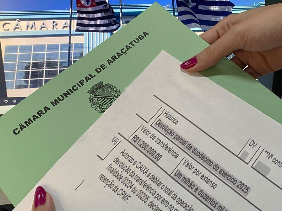 Duodécimo: Câmara devolve mais uma parcela de R$1,2 milhão à Prefeitura Duodécimo: Câmara devolve mais uma parcela de R$1,2 milhão à Prefeitura