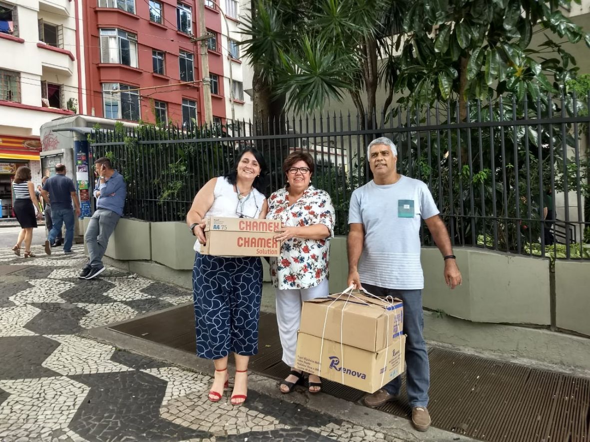 Servidores estaduais contribuem com a campanha “Câmara Solidária”