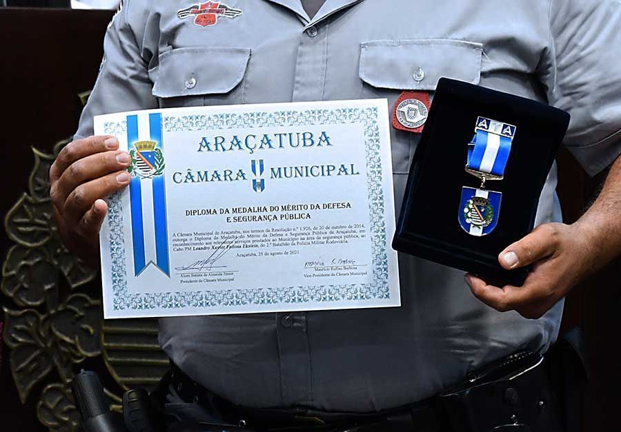 Solenidade vai homenagear profissionais da área de segurança pública